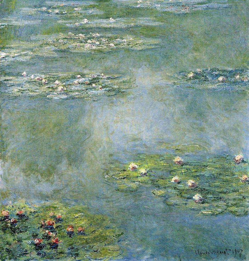 Water Lilies 21 Painting by Claude Monet - Fine Art America