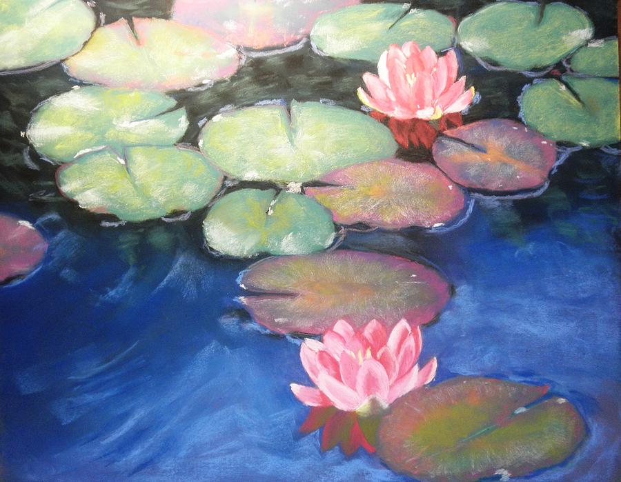 Water Lilies Pastel by Elaine Furman - Fine Art America