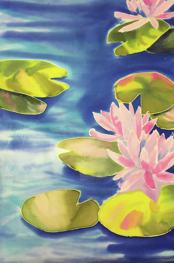 Water Lilies II Painting by Mary Gorman