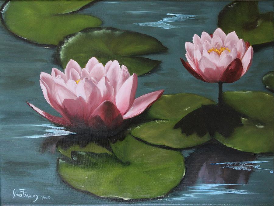 Water Lilies Painting by Irina Fanning - Fine Art America