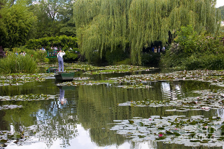 Water lily garden of Monet in Giverny Photograph by Sheila Smart Fine Art Photography