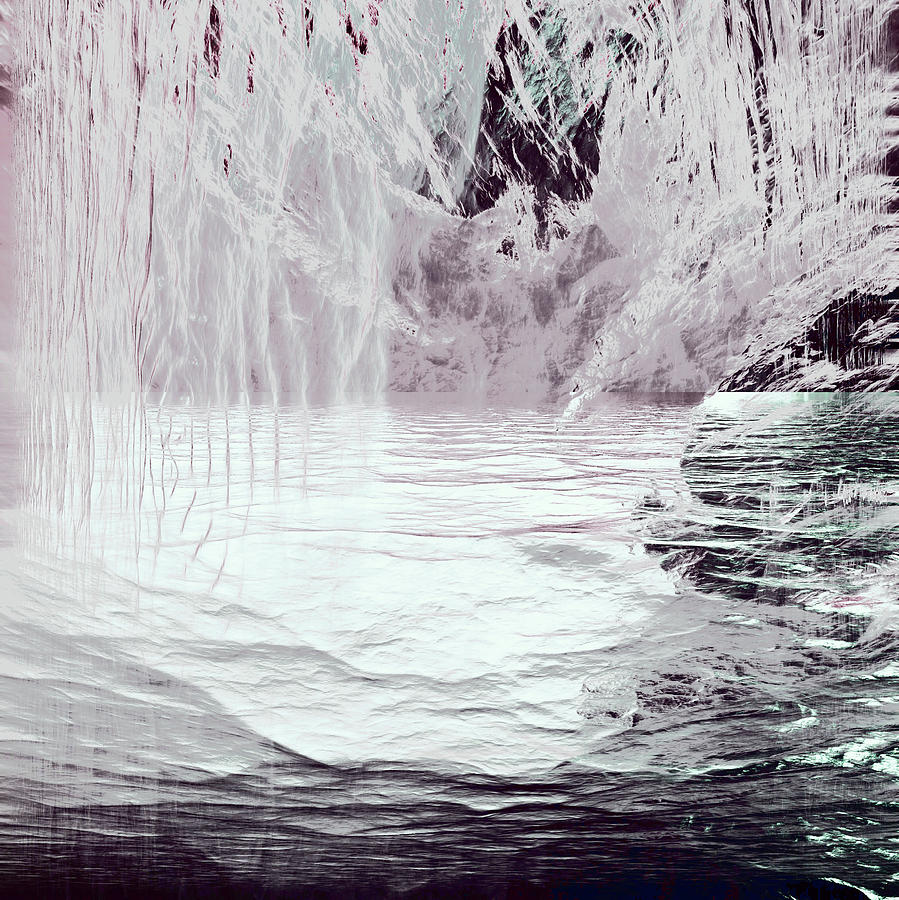 Water Meadow Winter Digital Art by Laura Boyd