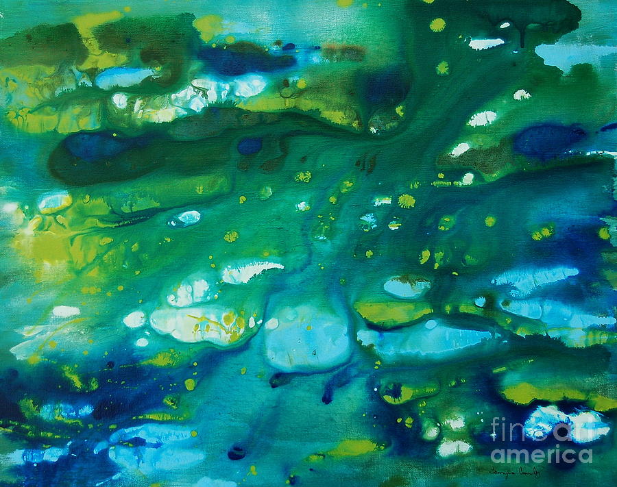 Water Movement Painting