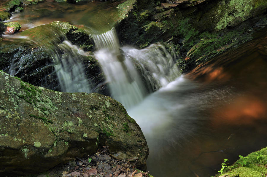 Nature Photograph - Water Movement-Tillman Ravine by Stephen Vecchiotti