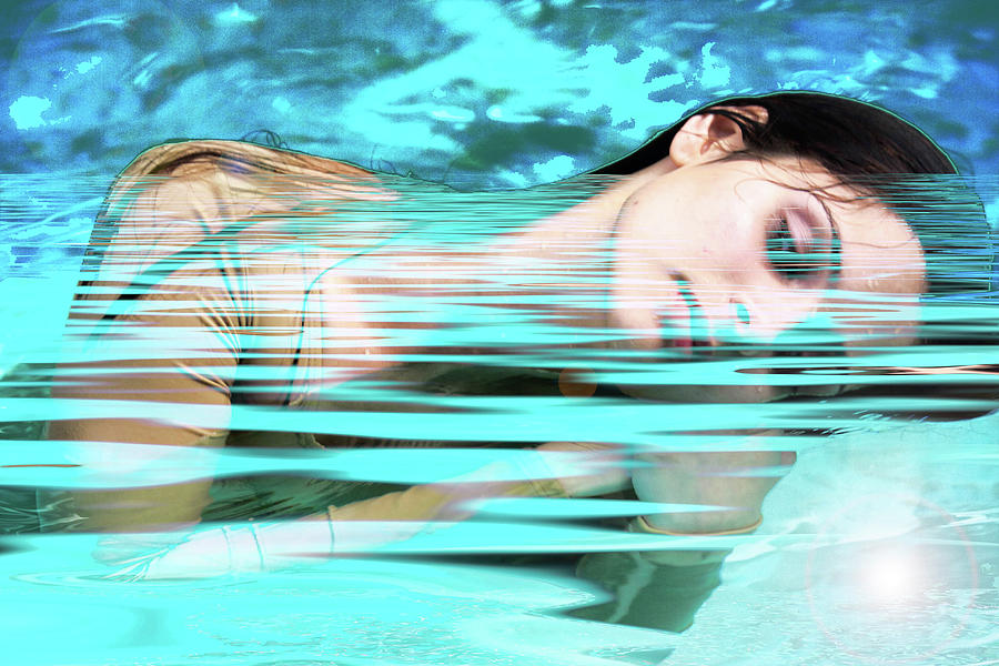 Water Nymph Digital Art by Rochelle Berman