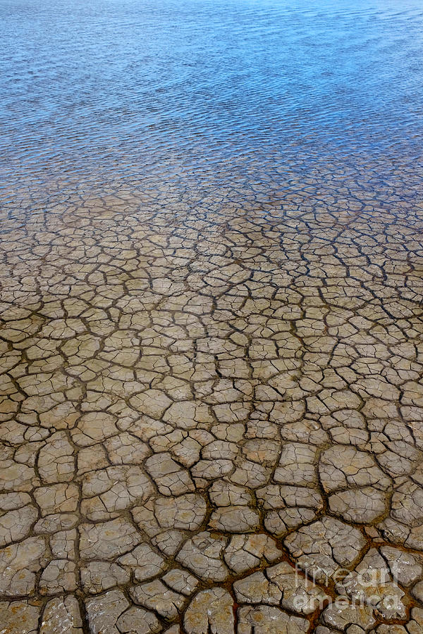 Water over Drought Photograph by Carlos Caetano