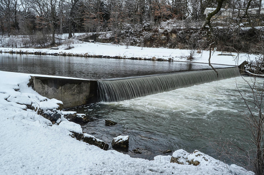 water under the bridge, water over the dam