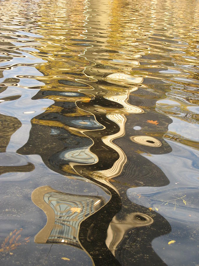 Water Pattern Photograph by Alfred Ng