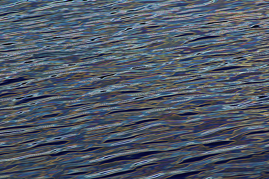 Water Patterns 4 Photograph by Lynda Lehmann