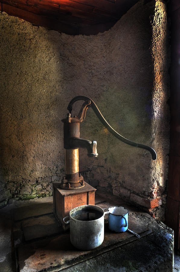 Water Pump Photograph by Don Wolf