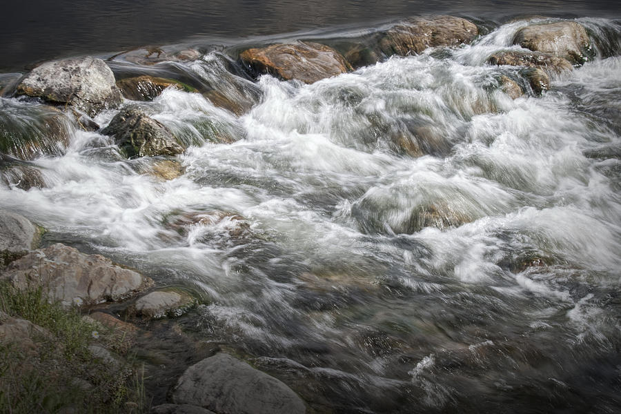 Water Rapids in Breckenridge Colorado Photograph by Randall Nyhof