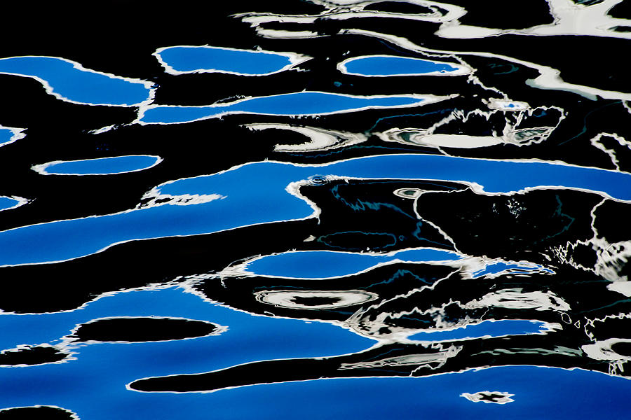Water Reflection Abstract #2130 Photograph by Irwin Barrett