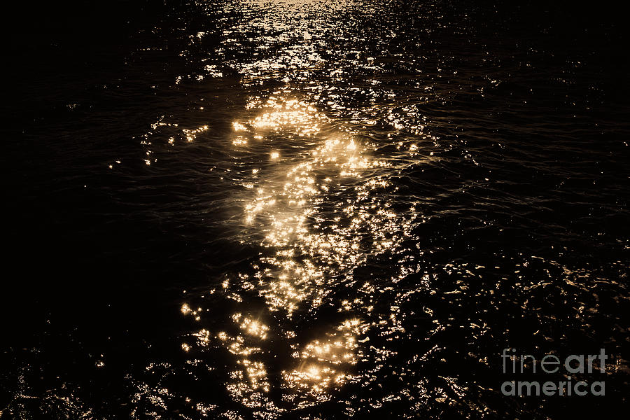 Water Reflections And Bursts Of Light Photograph By Jorgo Photography