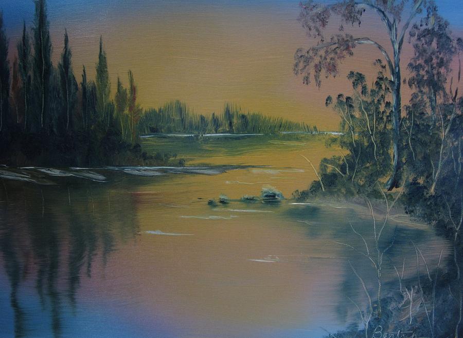 Water Scene 2a Painting by David Bartsch