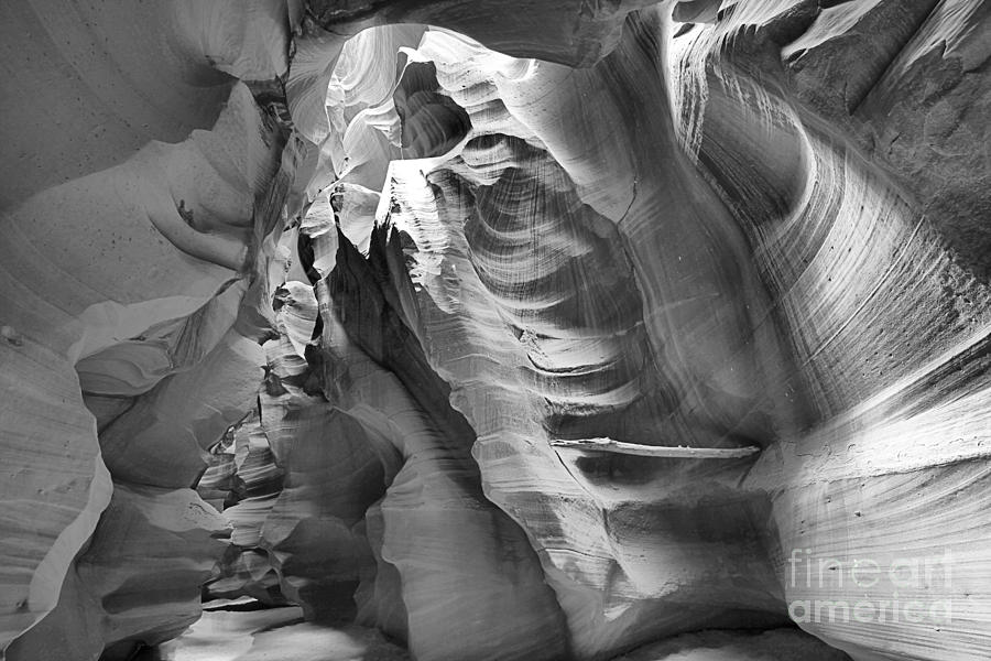 Water Sculpted Antelope Canyon Walls Photograph by Adam Jewell