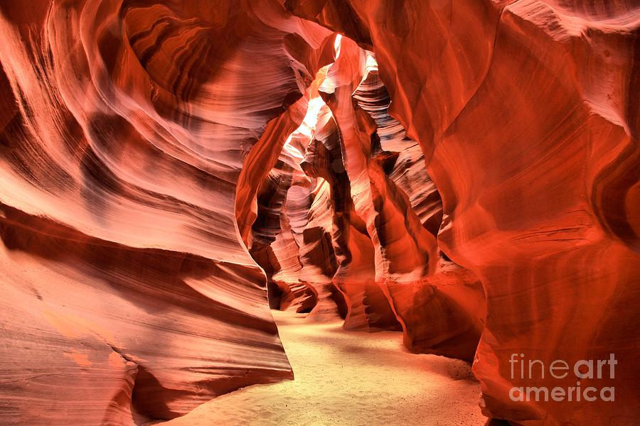 Water Sculpted Flowing Walls Photograph by Adam Jewell