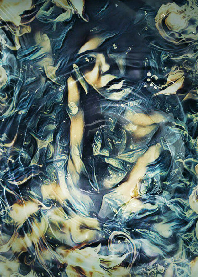 Water Sirens 3 Digital Art by Rhonda Barrett