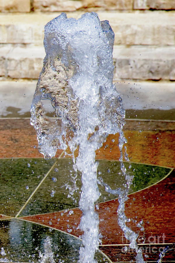 Water Spout 2 Photograph by Andee Design