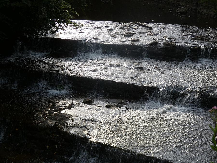 Water steps Photograph by Ingrid Huetten