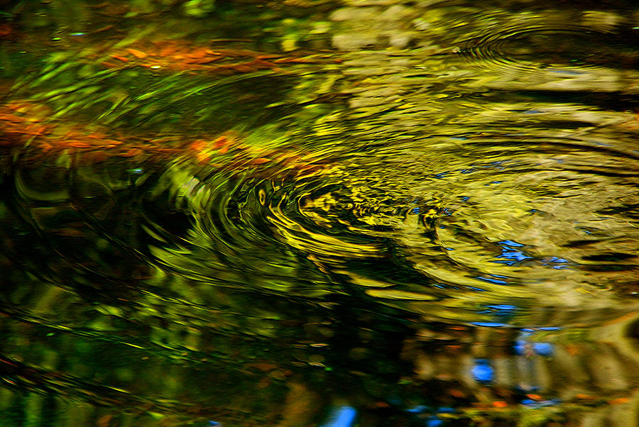 Water Swirl Photograph by Susanne Van Hulst