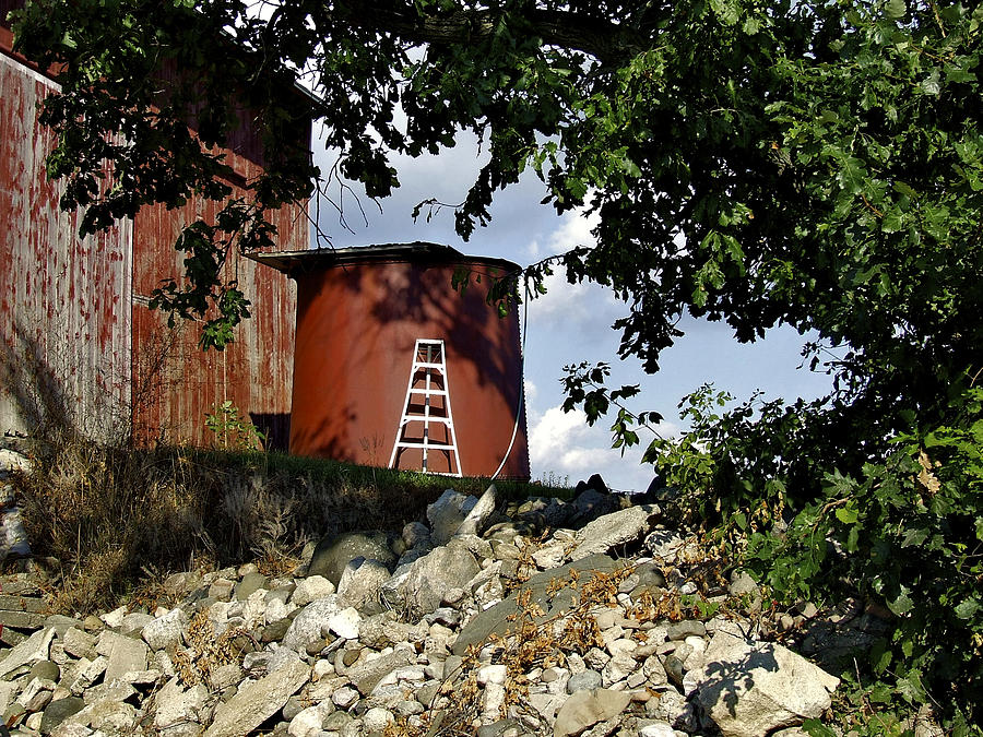 Water tank on the Farm Photograph by Richard Gregurich