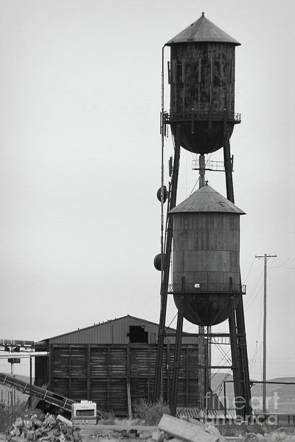 Architecture Photograph - Water Tanks by Mellissa Ray