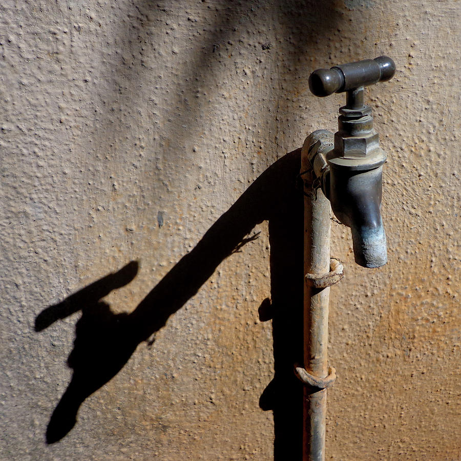 Summer Photograph - Water tap by Misentropy