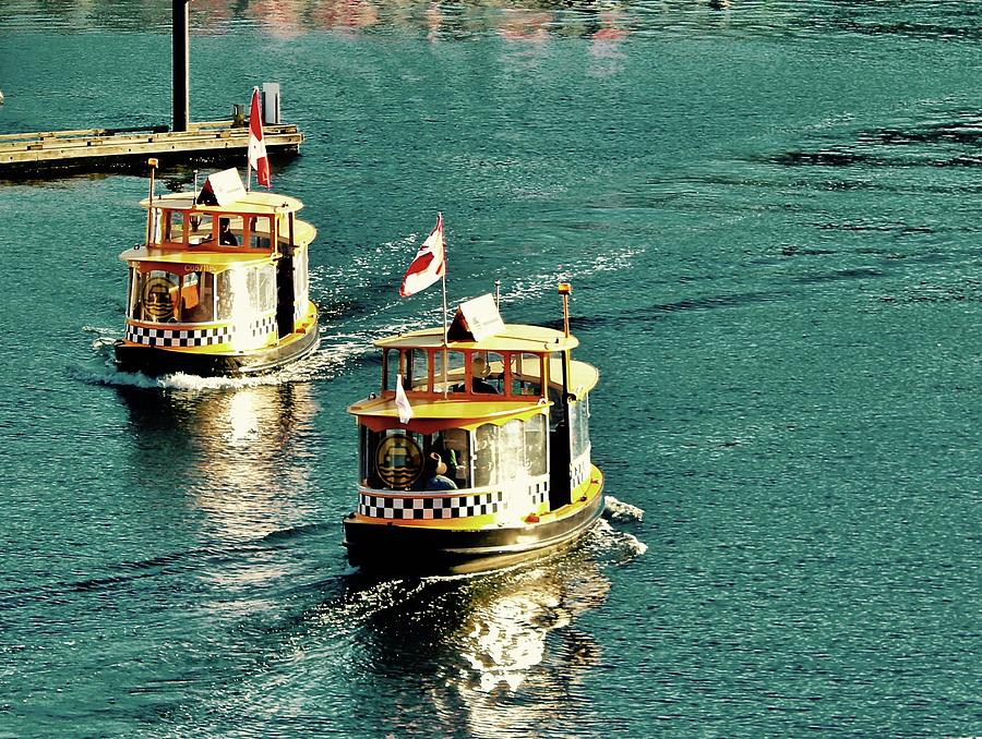Water Taxis  Photograph by Brian Sereda