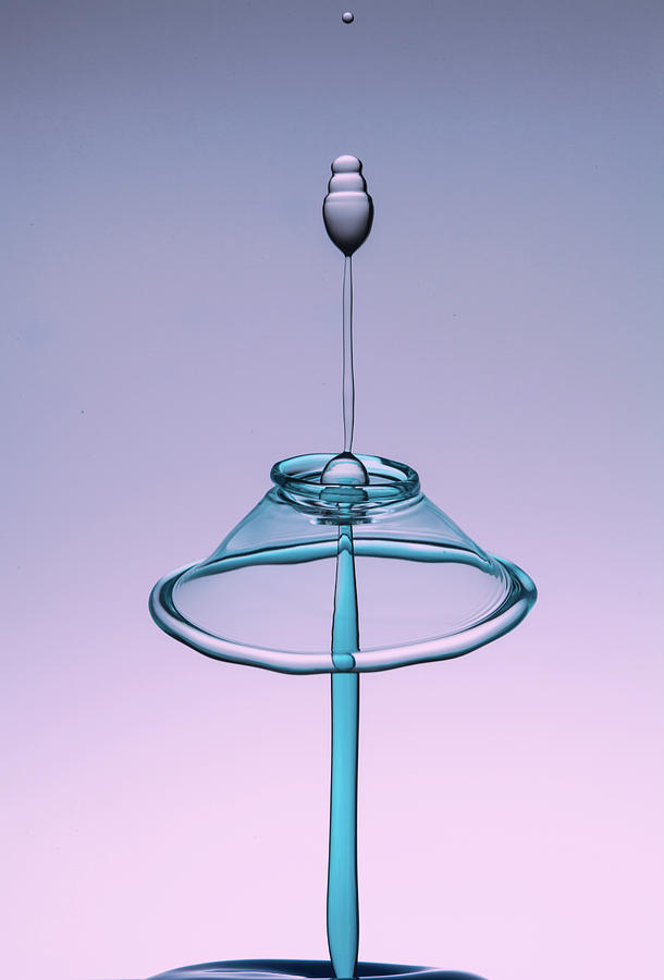 Water Drop Photograph - Water Tower by Andrew McGill
