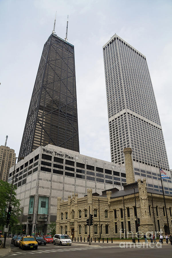 Water Tower Place and Company Photograph by David Levin