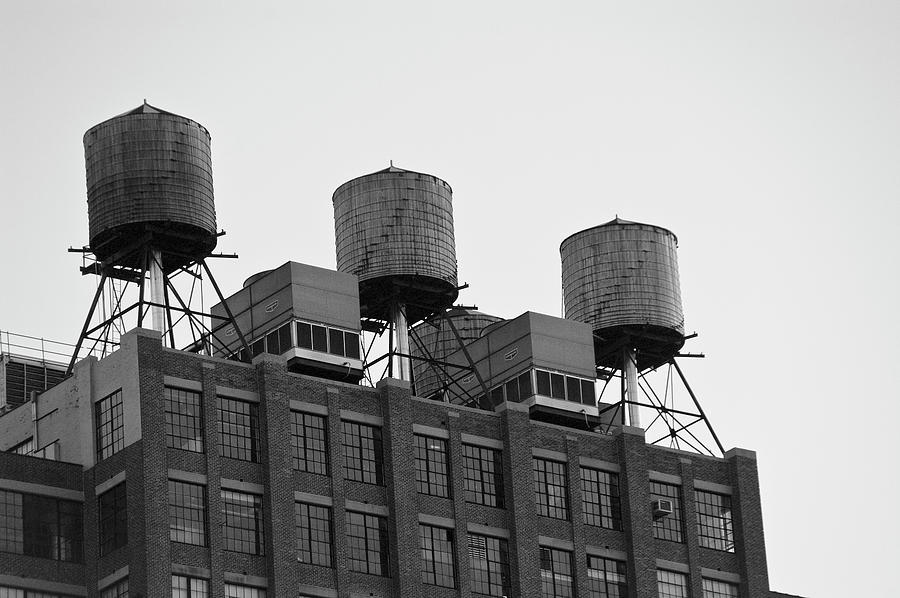 Water Towers Photograph