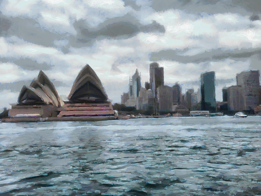 Water view of Sydney Photograph by Ashish Agarwal
