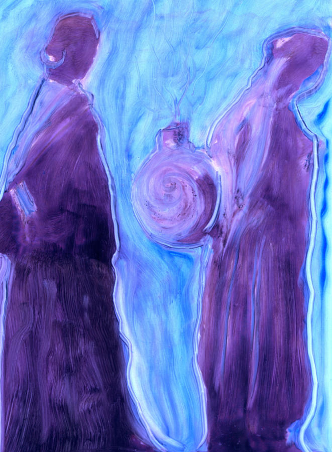 Water Voices Painting by FeatherStone Studio Julie A Miller