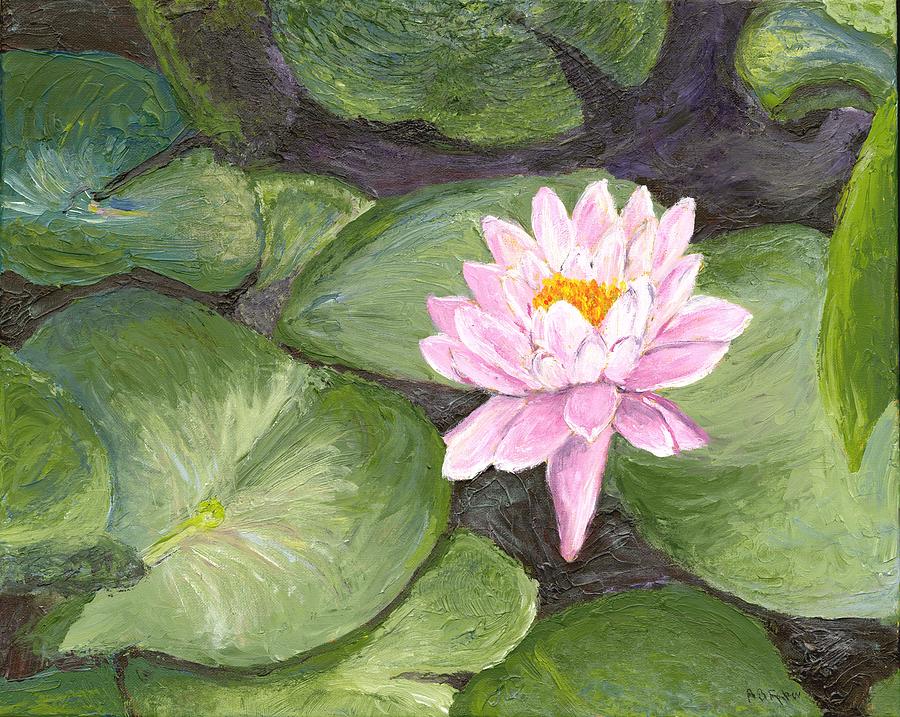 Waterbloom Painting by Alice Faber