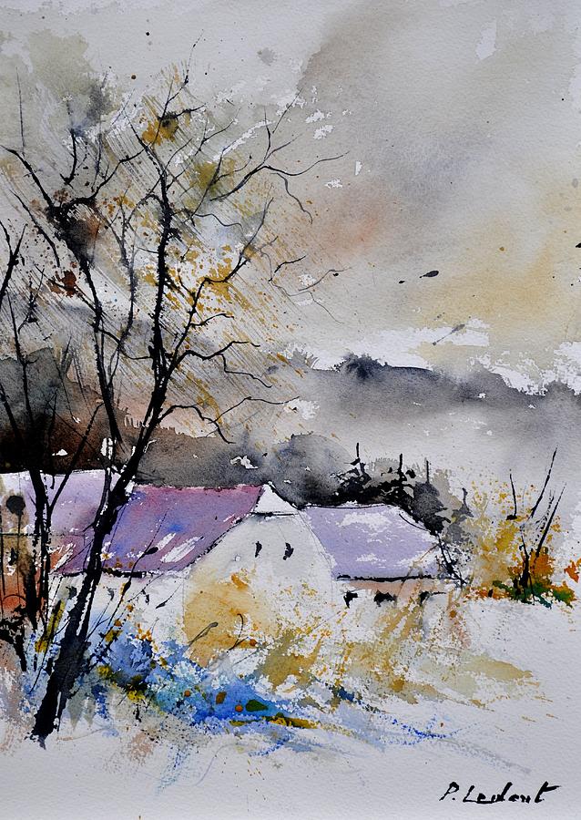 Watercolor 112012 Painting by Pol Ledent