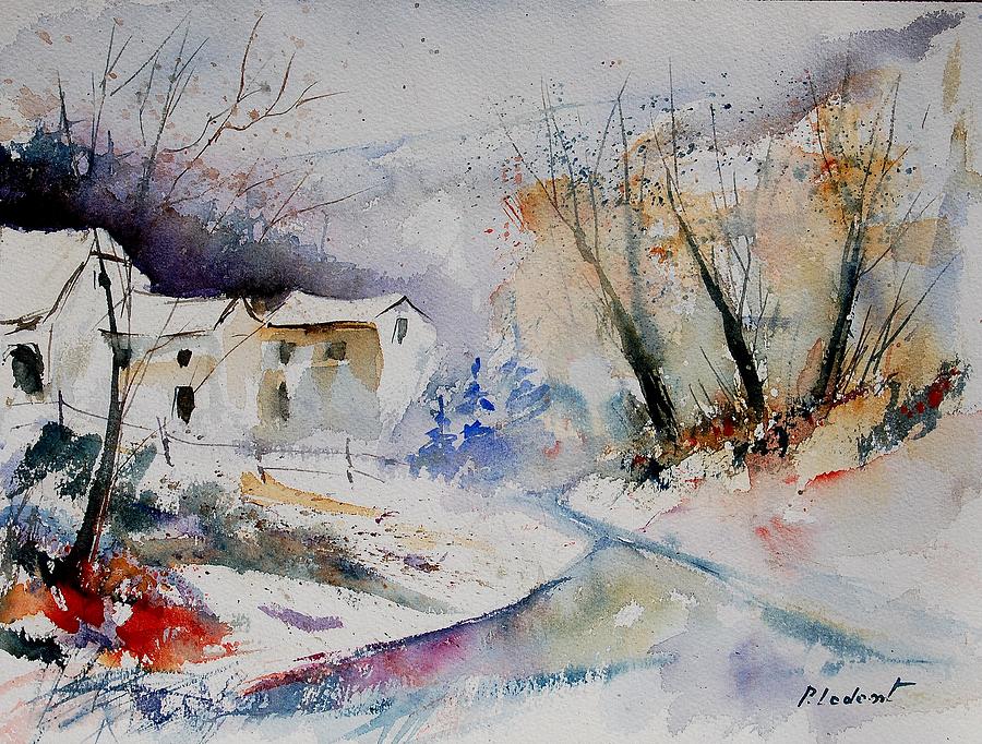 Watercolor 15823 Painting by Pol Ledent