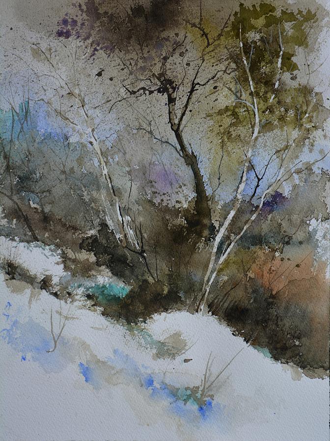 Watercolor 711003 Painting by Pol Ledent