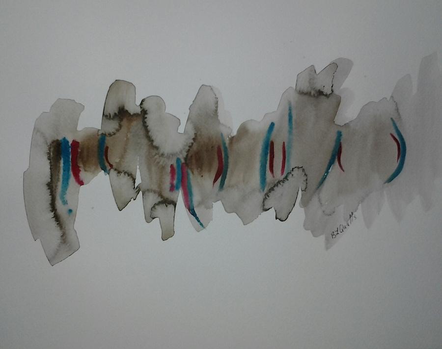 Watercolor Painting - Watercolor Design 5 by B L Qualls Watercolor Painting - Watercolor Design 5 by B L Qualls