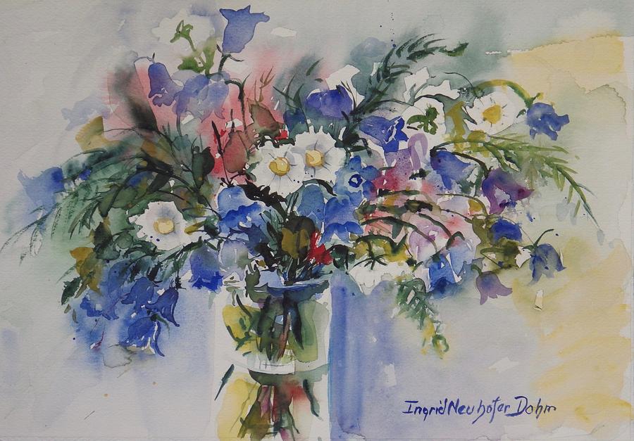 Watercolor Series 151 Painting by Ingrid Dohm