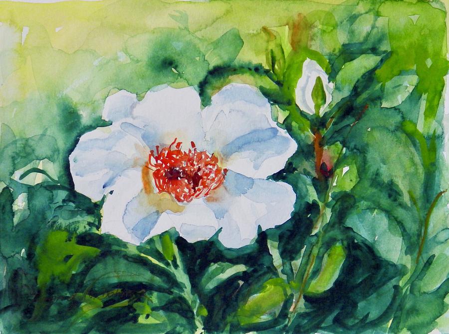 Watercolor Series 219 Painting by Ingrid Dohm