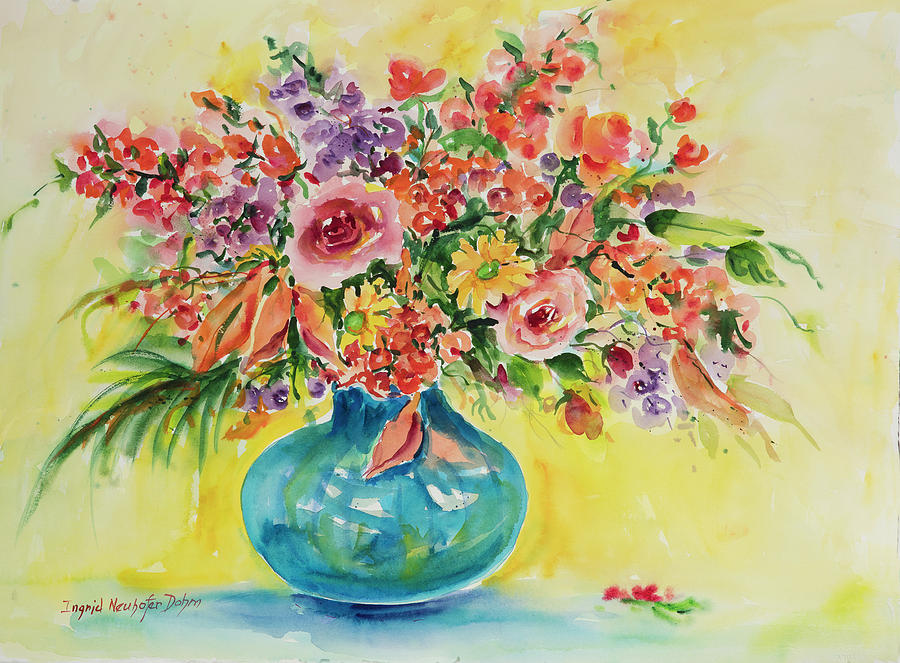 Watercolor Series 46 Painting by Ingrid Dohm