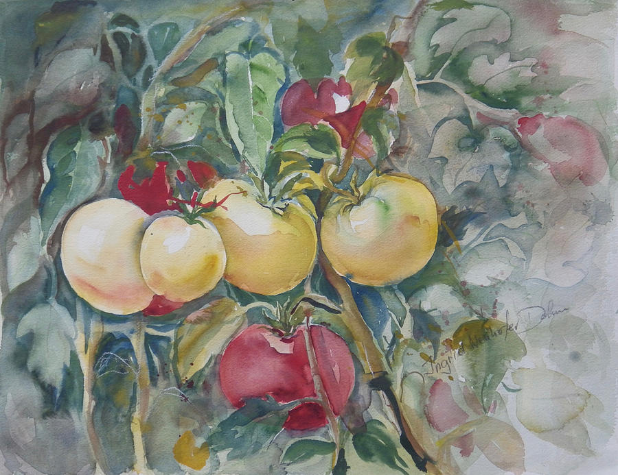 Watercolor Series 86 Painting by Ingrid Dohm