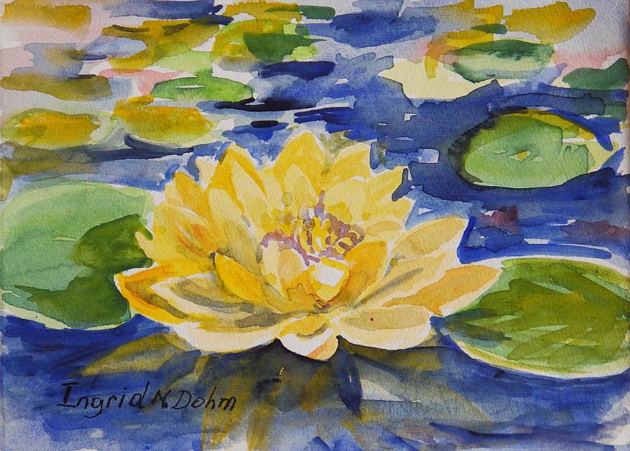 Watercolor Series No. 213 Painting by Ingrid Dohm