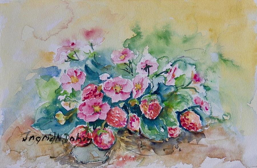  Watercolor Series No. 223  Painting by Ingrid Dohm