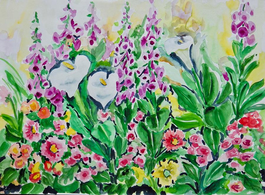 Watercolor Series No. 251 Painting by Ingrid Dohm