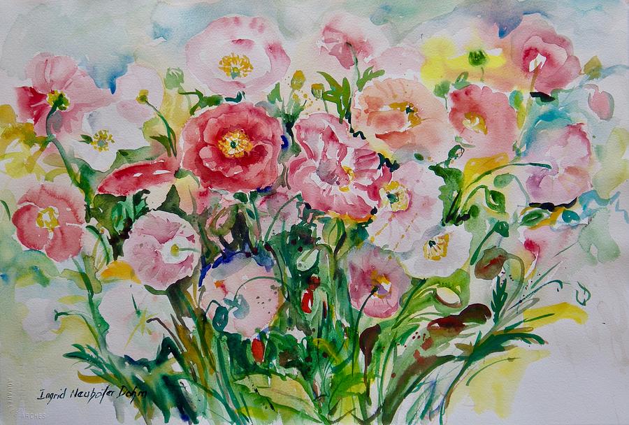 Watercolor Series No. 258 Painting by Ingrid Dohm