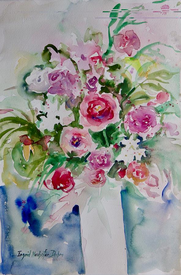 Watercolor Series No. 263 Painting by Ingrid Dohm