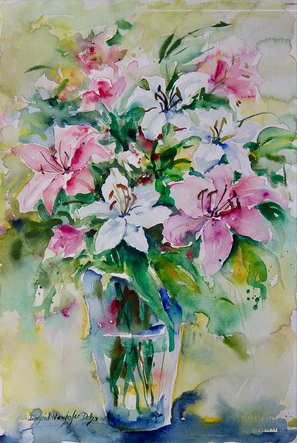Watercolor Series No. 269 Painting by Ingrid Dohm