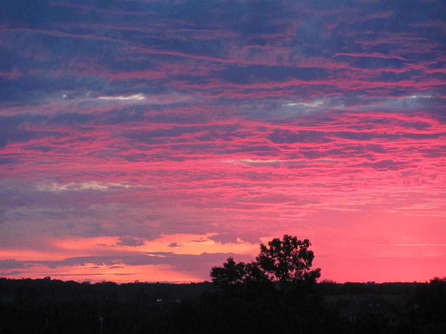 Watercolor Sunset Photograph by Jerry Browning - Fine Art America