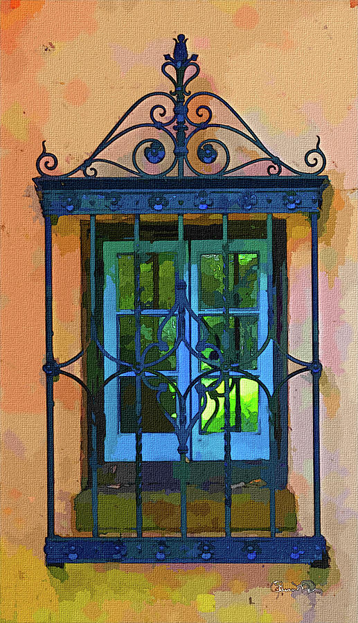 Watercolor Window 2 Photograph by Susan Molnar